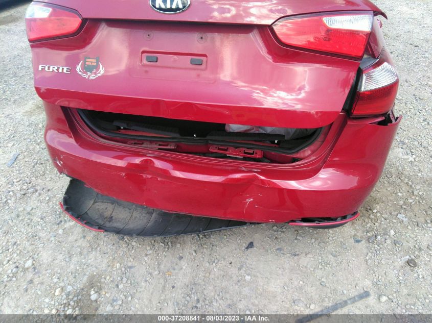 2016 KIA FORTE LX - KNAFK4A63G5513719