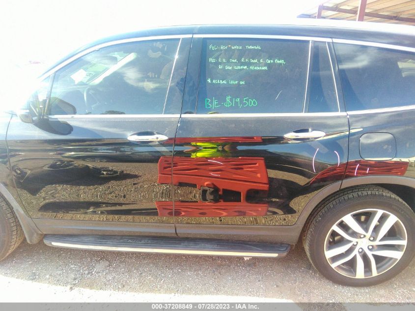 2017 HONDA PILOT ELITE - 5FNYF6H00HB081667