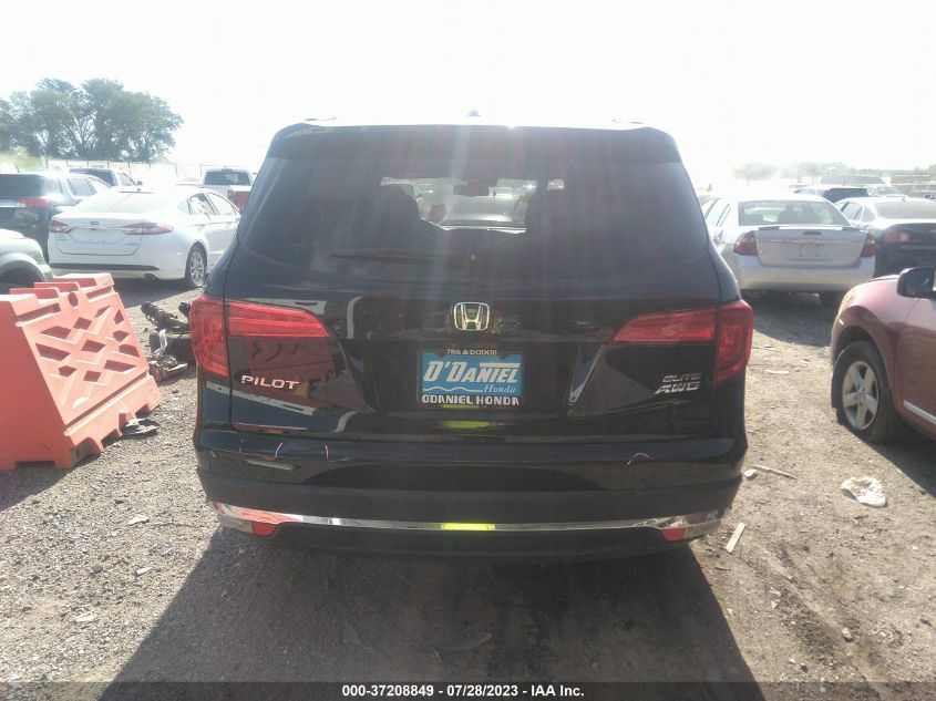 2017 HONDA PILOT ELITE - 5FNYF6H00HB081667