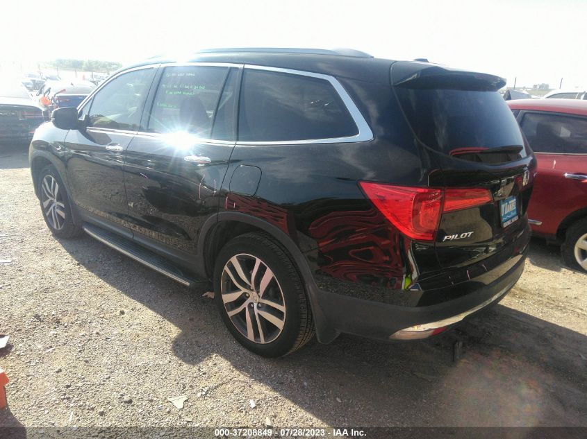 2017 HONDA PILOT ELITE - 5FNYF6H00HB081667