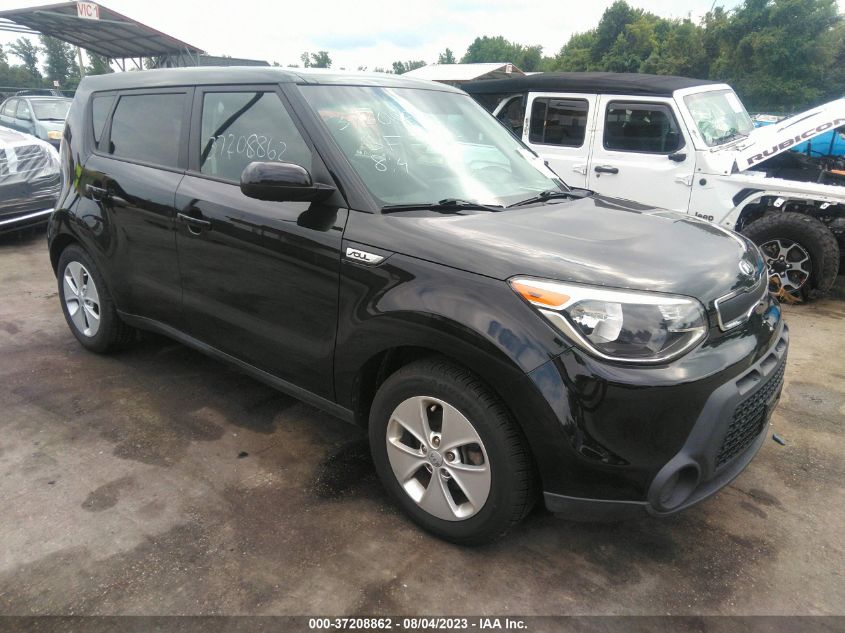 2016 KIA SOUL BASE - KNDJN2A27G7375113