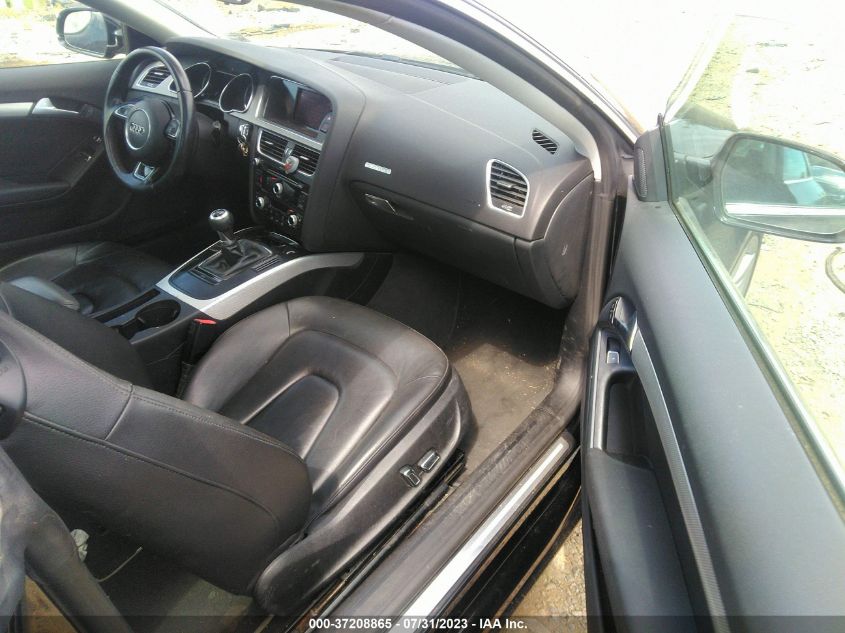 2013 AUDI A5 PREMIUM - WAUGFAFR2DA012804