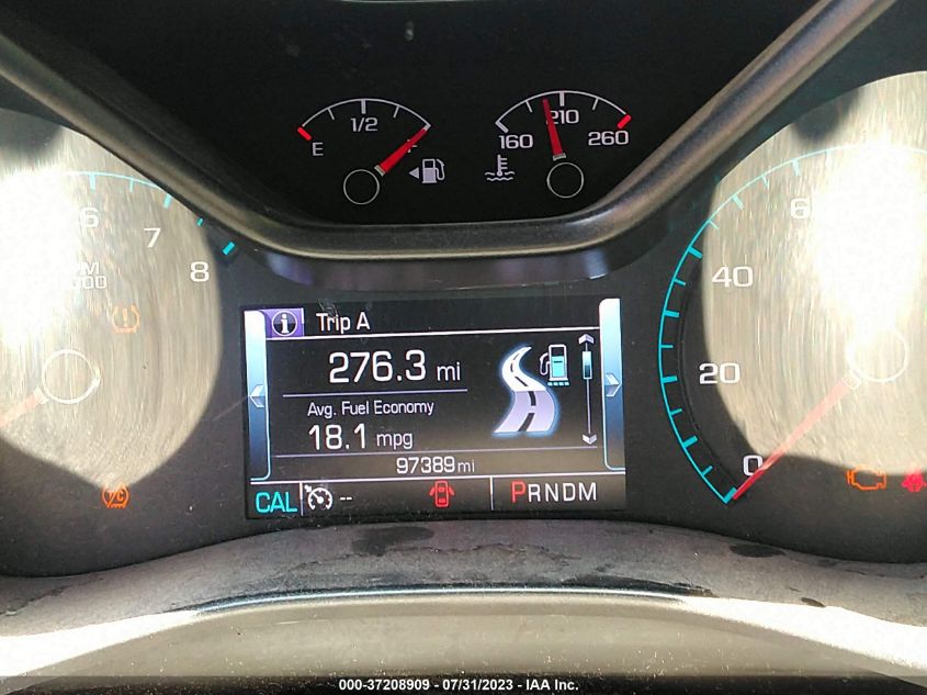 2016 CHEVROLET COLORADO 4WD LT - 1GCGTCE30G1254130