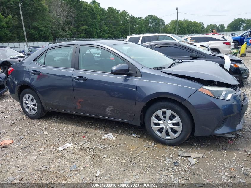 2014 TOYOTA COROLLA L/LE/S/S PLUS/LE PLUS - 5YFBURHEXEP142967