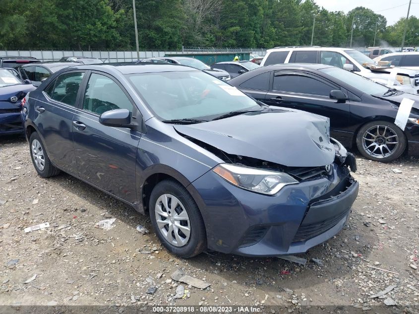 2014 TOYOTA COROLLA L/LE/S/S PLUS/LE PLUS - 5YFBURHEXEP142967