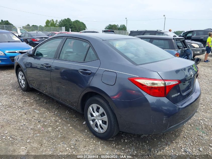 2014 TOYOTA COROLLA L/LE/S/S PLUS/LE PLUS - 5YFBURHEXEP142967