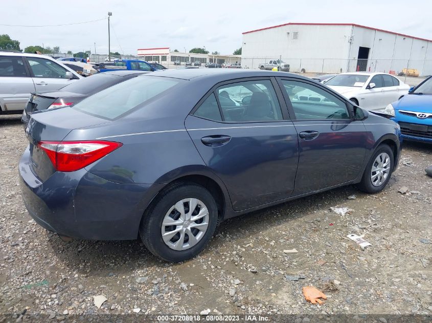 2014 TOYOTA COROLLA L/LE/S/S PLUS/LE PLUS - 5YFBURHEXEP142967