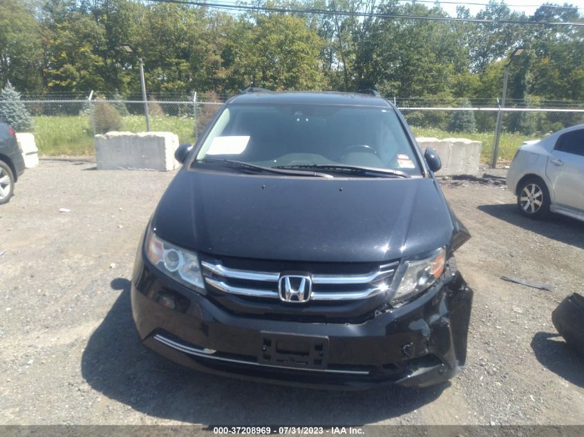 2015 HONDA ODYSSEY EX-L - 5FNRL5H67FB128525