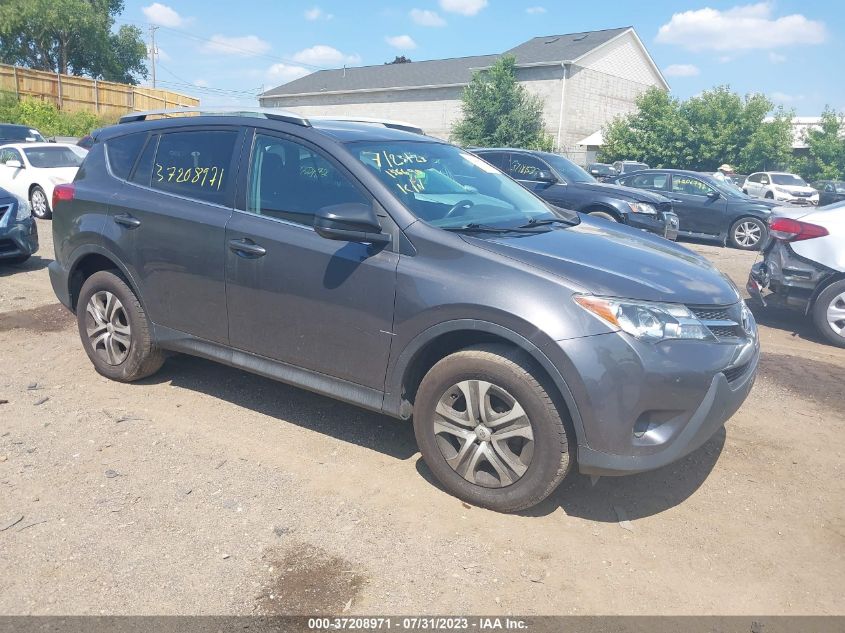2015 TOYOTA RAV4 LE - 2T3BFREV2FW395156