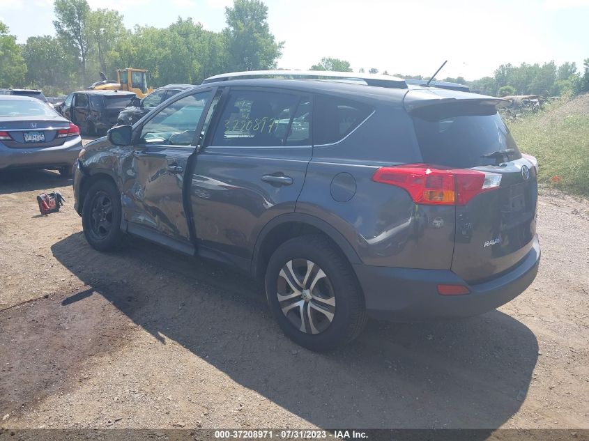 2015 TOYOTA RAV4 LE - 2T3BFREV2FW395156