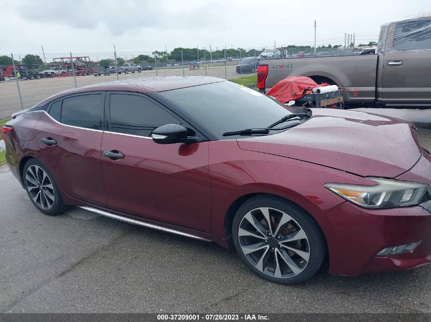 2016 NISSAN MAXIMA 3.5S/SV/SL/SR/PLAT - 1N4AA6AP2GC402021
