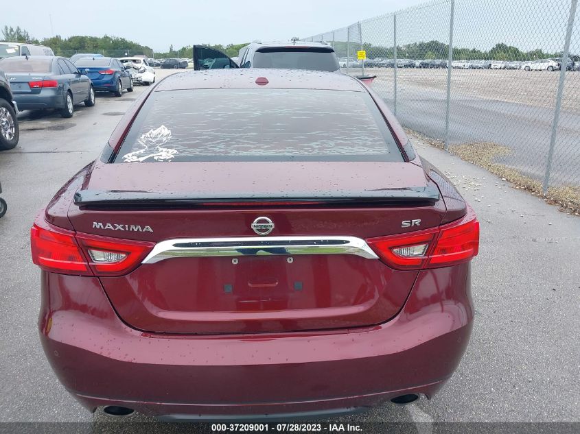 2016 NISSAN MAXIMA 3.5S/SV/SL/SR/PLAT - 1N4AA6AP2GC402021