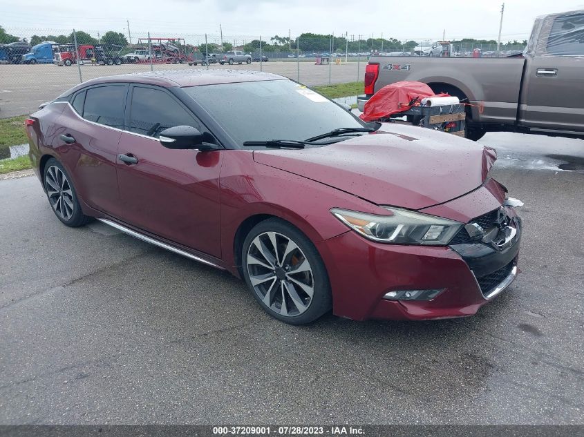2016 NISSAN MAXIMA 3.5S/SV/SL/SR/PLAT - 1N4AA6AP2GC402021