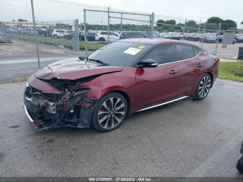 2016 NISSAN MAXIMA 3.5S/SV/SL/SR/PLAT - 1N4AA6AP2GC402021