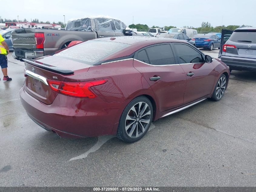 2016 NISSAN MAXIMA 3.5S/SV/SL/SR/PLAT - 1N4AA6AP2GC402021