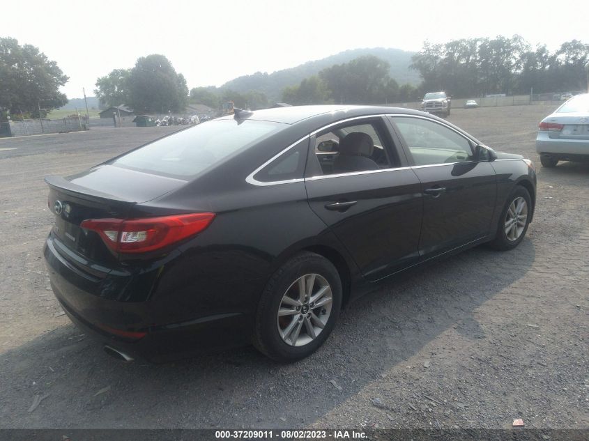 2016 HYUNDAI SONATA 2.4L SE - 5NPE24AF2GH304373