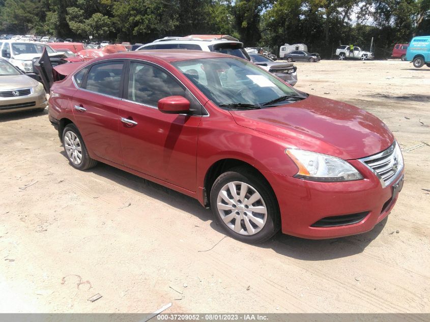 2014 NISSAN SENTRA SV - 3N1AB7APXEY314614