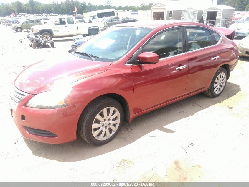 2014 NISSAN SENTRA SV - 3N1AB7APXEY314614