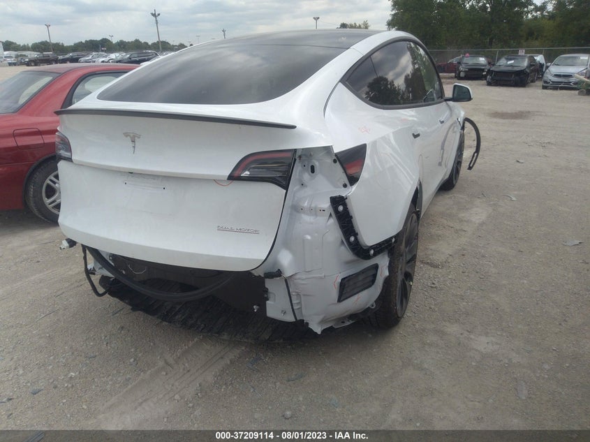 VIN 7SAYGDEFXPF705258 2023 TESLA MODEL Y