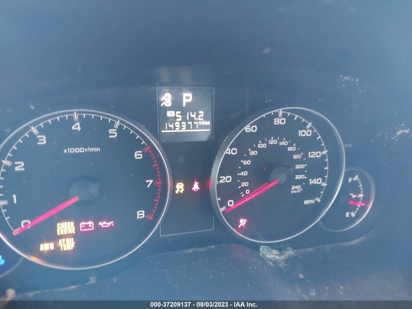 2014 SUBARU OUTBACK 2.5I PREMIUM - 4S4BRCCC9E3211740
