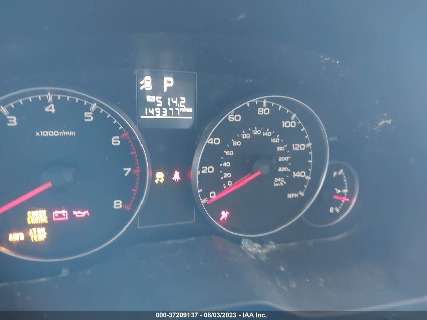 2014 SUBARU OUTBACK 2.5I PREMIUM - 4S4BRCCC9E3211740