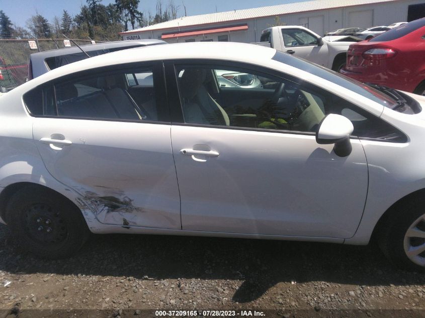 2013 KIA RIO LX - KNADM4A39D6301405