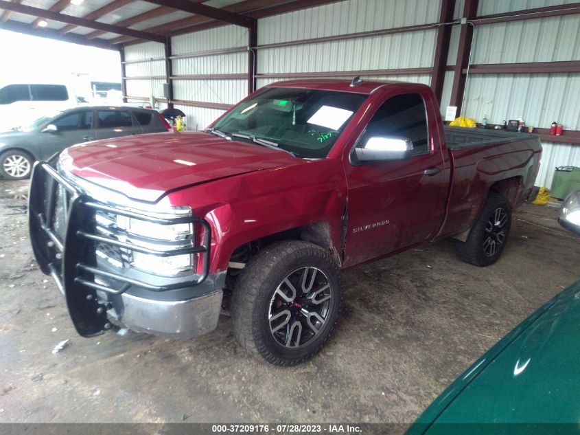 2014 CHEVROLET SILVERADO 1500 WORK TRUCK - 1GCNCPEH2EZ261850