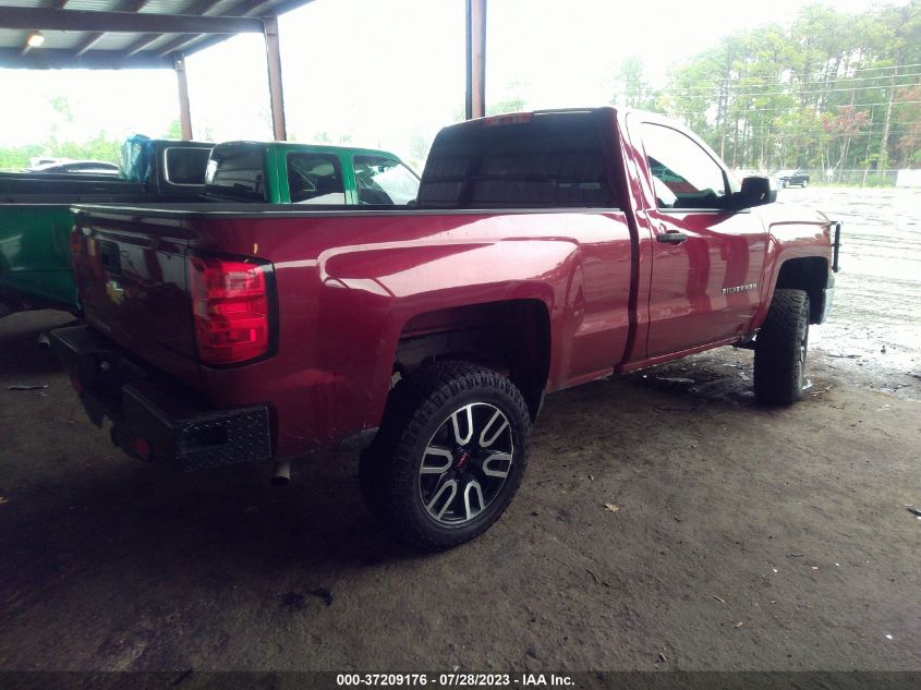 2014 CHEVROLET SILVERADO 1500 WORK TRUCK - 1GCNCPEH2EZ261850