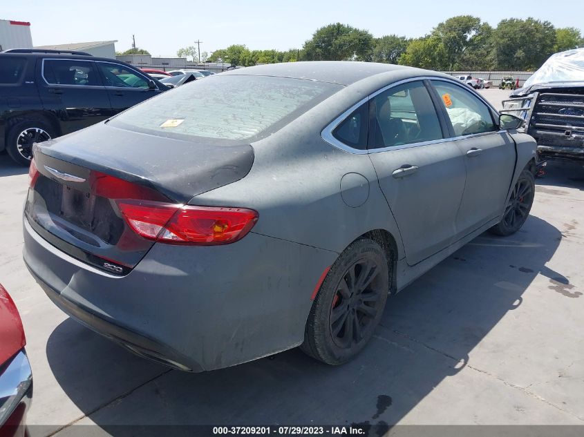 2016 CHRYSLER 200 LIMITED - 1C3CCCAG7GN101295