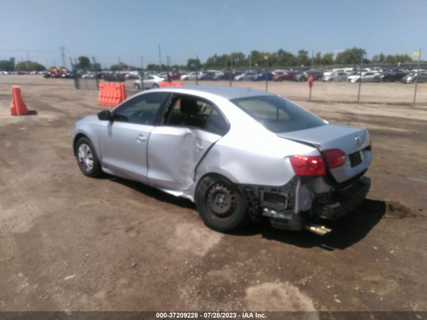 2013 VOLKSWAGEN JETTA SEDAN S - 3VW2K7AJ7DM224336