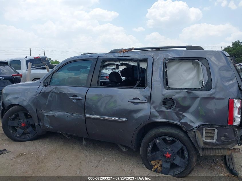 2014 HONDA PILOT TOURING - 5FNYF4H91EB056677