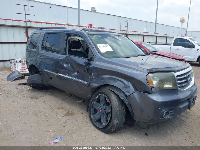 2014 HONDA PILOT TOURING - 5FNYF4H91EB056677