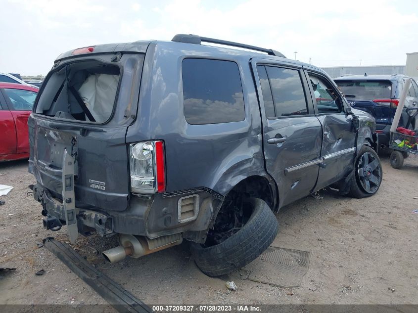 2014 HONDA PILOT TOURING - 5FNYF4H91EB056677