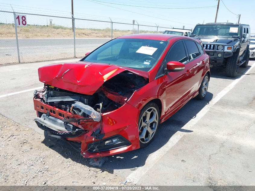 VIN 1FADP3L97JL325680 2018 FORD FOCUS ST
