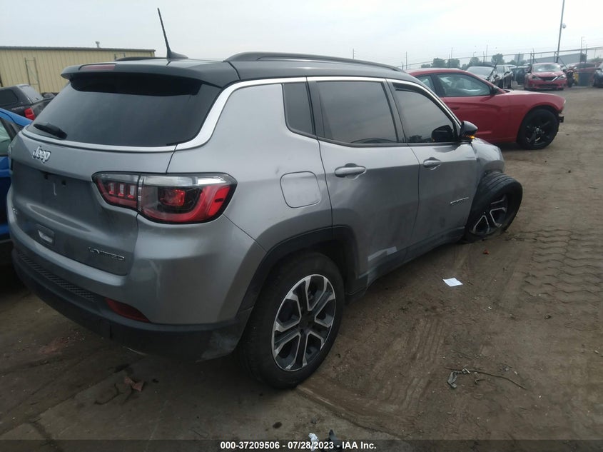 VIN 3C4NJDCB1NT227005 2022 JEEP COMPASS LIMITED