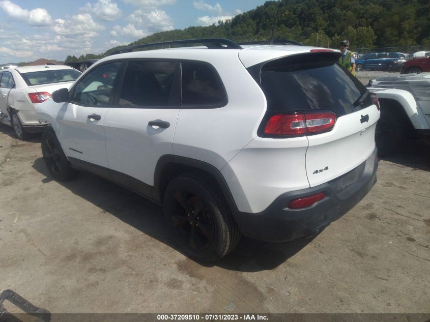 2016 JEEP CHEROKEE ALTITUDE - 1C4PJMAB0GW332935