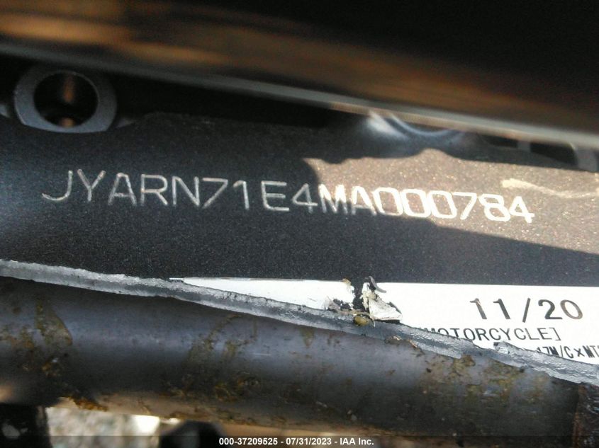 2021 YAMAHA MT09 JYARN71E4MA000784