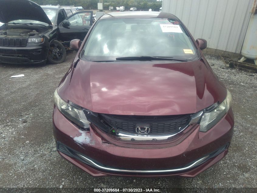 2013 HONDA CIVIC SDN LX - 2HGFB2F59DH525760