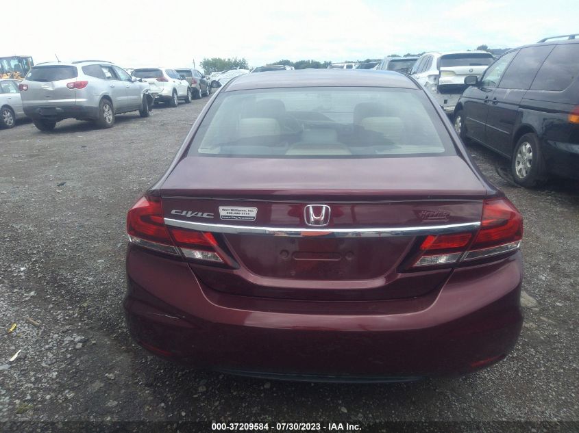 2013 HONDA CIVIC SDN LX - 2HGFB2F59DH525760