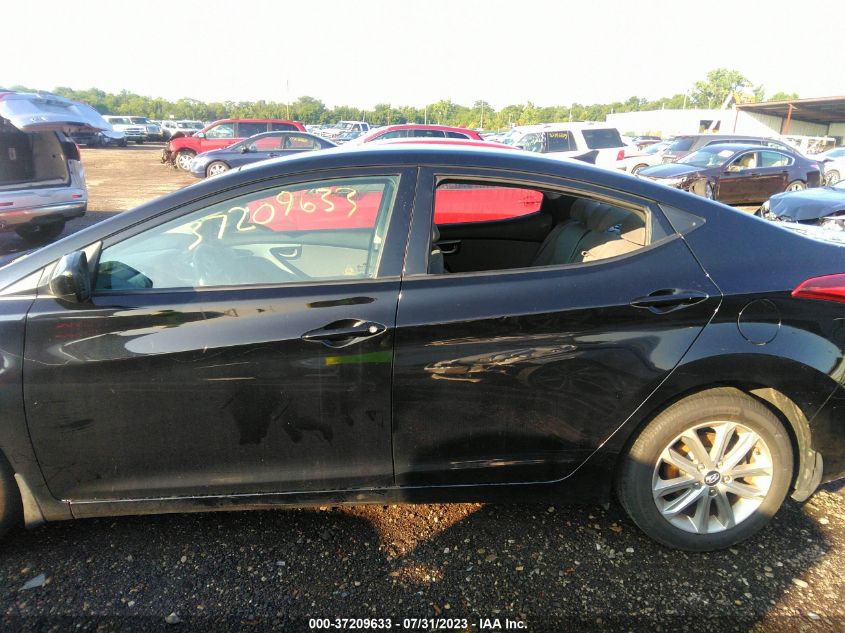2014 HYUNDAI ELANTRA SE - KMHDH4AEXEU034793