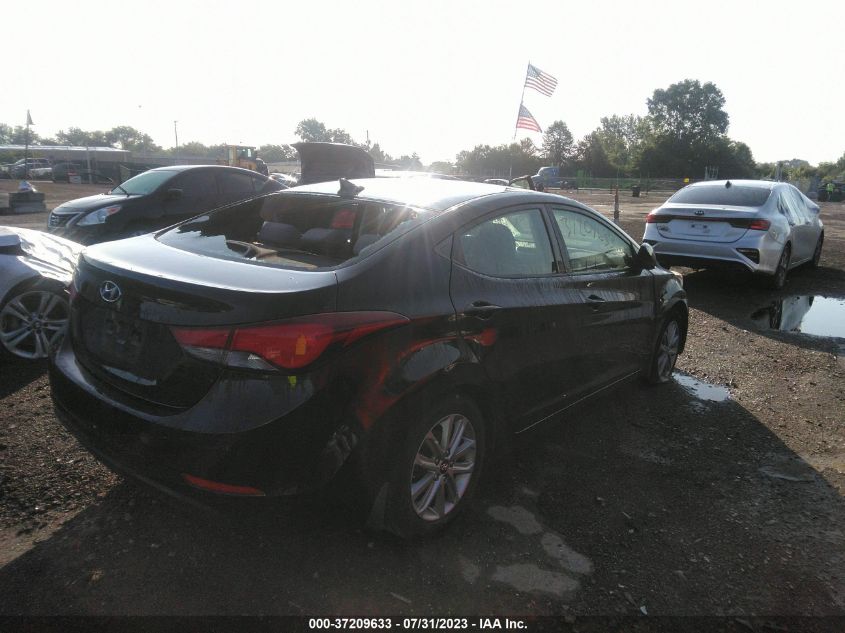 2014 HYUNDAI ELANTRA SE - KMHDH4AEXEU034793
