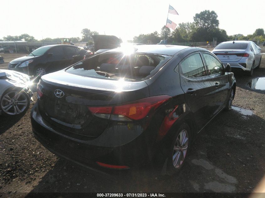 2014 HYUNDAI ELANTRA SE - KMHDH4AEXEU034793