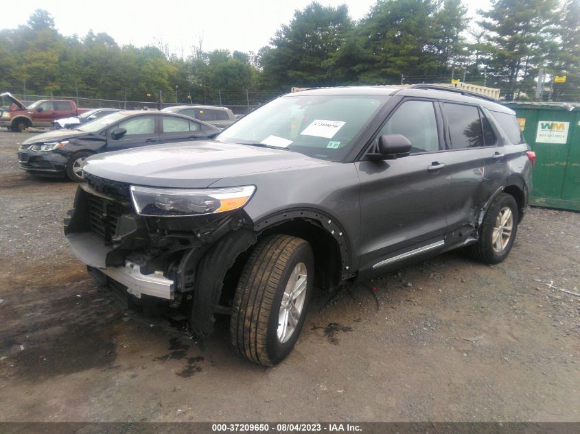 2022 FORD EXPLORER XLT - 1FMSK8DH5NGB09470