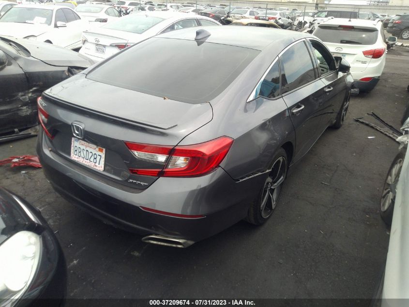 2018 HONDA ACCORD SEDAN SPORT 1.5T - 1HGCV1F33JA004756