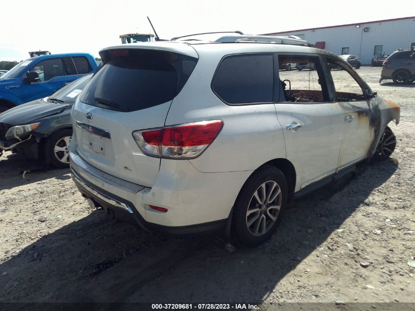 2015 NISSAN PATHFINDER SL - 5N1AR2MN9FC662979