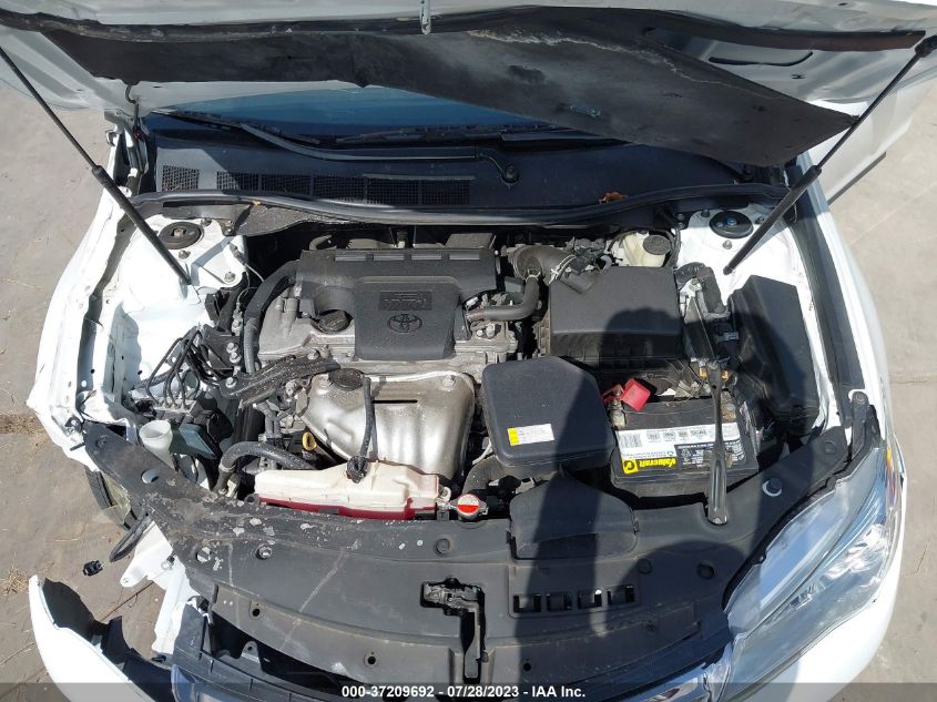 2016 TOYOTA CAMRY XLE/SE/LE/XSE - 4T1BF1FK0GU578359