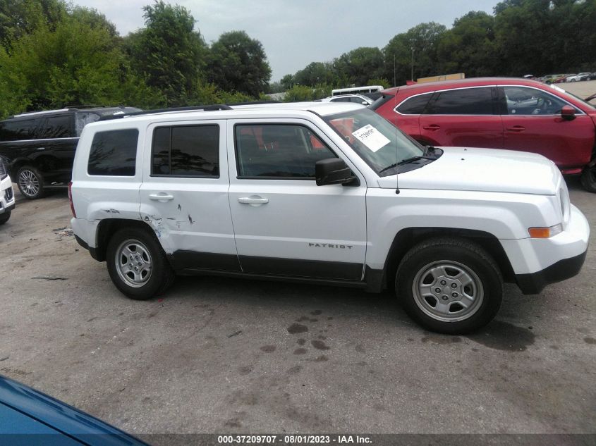 2016 JEEP PATRIOT SPORT - 1C4NJPBB3GD810221