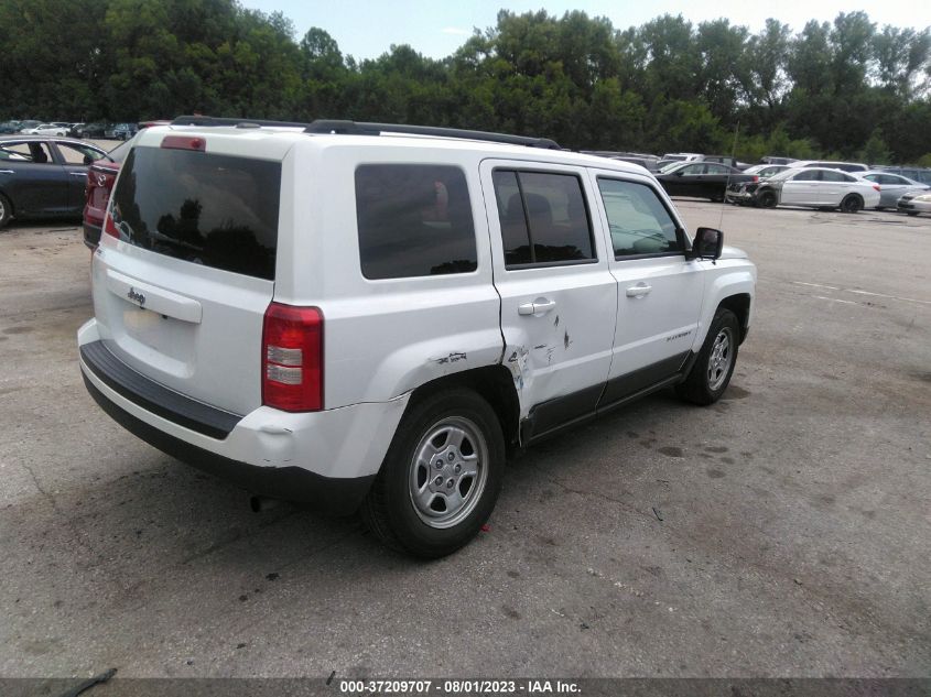 2016 JEEP PATRIOT SPORT - 1C4NJPBB3GD810221