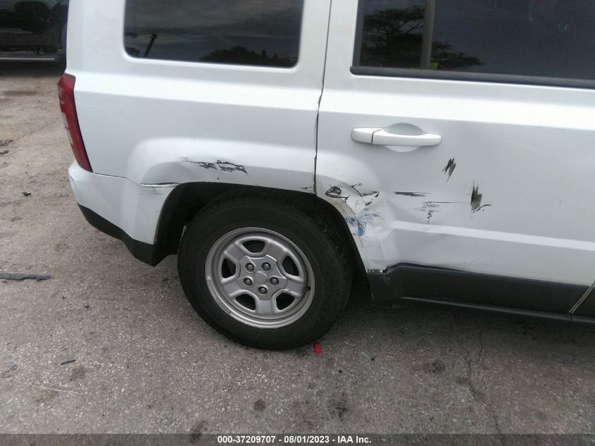 2016 JEEP PATRIOT SPORT - 1C4NJPBB3GD810221