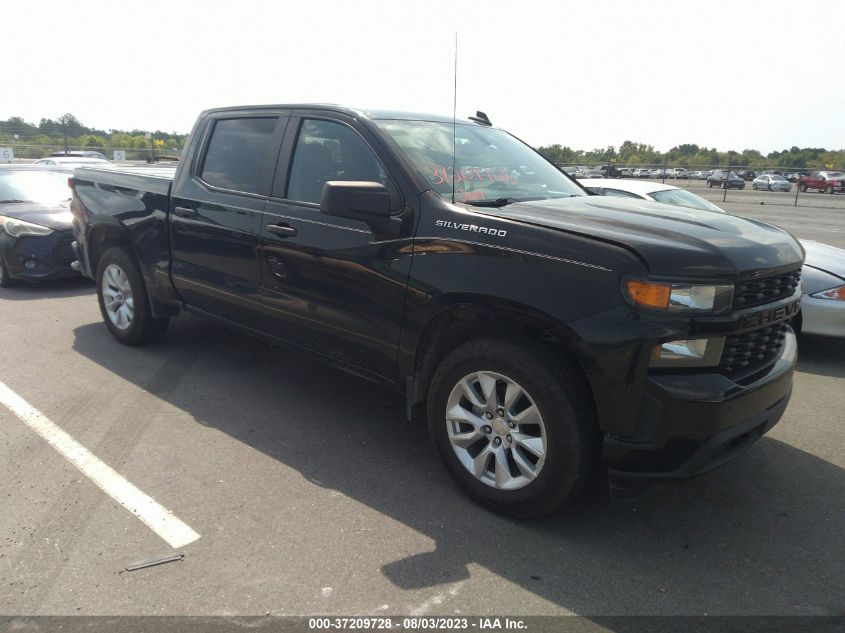 2019 CHEVROLET SILVERADO 1500 CUSTOM - 1GCPWBEF0KZ244218